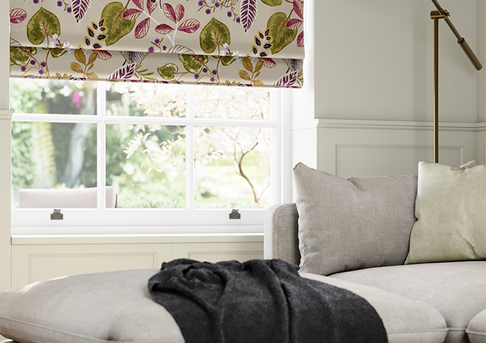 Fandango, Cranberry - Roman Blind - Image 5
